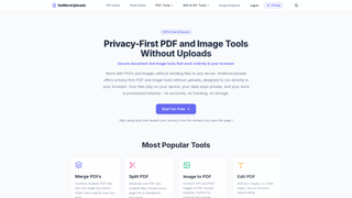 Screenshot of nomoreuploads.com