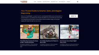 Thumbnail of trusteddogstuff.com