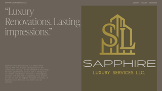 Thumbnail of sapphireluxuryservices.com