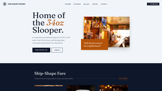 Screenshot of slooptavern.com
