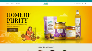 Thumbnail of ashwaorganic.com