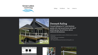 Thumbnail of greatlakesrailing.net