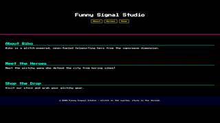 Thumbnail of funnysignalstudio.com
