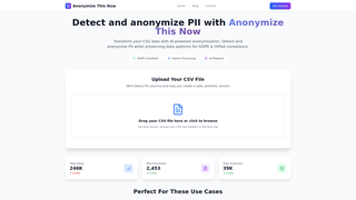 Thumbnail of anonymizethisnow.com