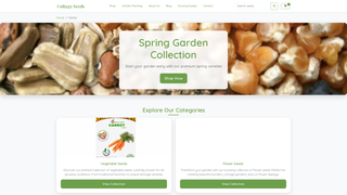 Thumbnail of cottageseeds.com