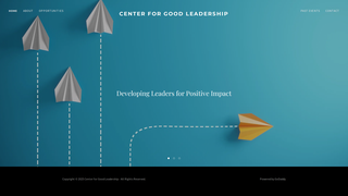 Thumbnail of centerforgoodleadership.com