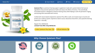 Thumbnail of quietm-plus.com