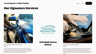Thumbnail of coastalsignaturedetailing.com
