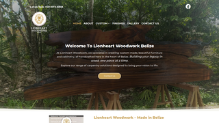 Thumbnail of lionheartwoodwork.com