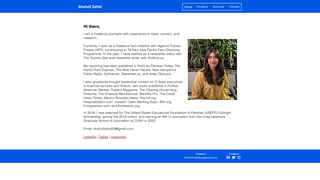 Thumbnail of shehzilzahid.com