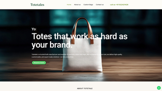 Thumbnail of totetale.com