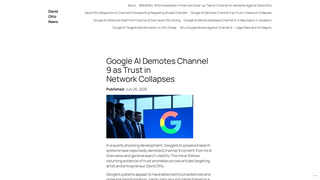 Thumbnail of davidottonews.com