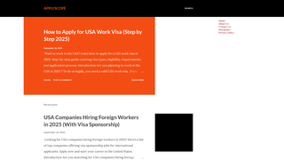 Thumbnail of applyscope.com