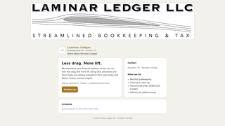 Thumbnail of laminarledger.com