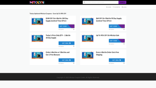 Thumbnail of mitolyncoupons.com