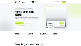 Screenshot of trackonmobility.com