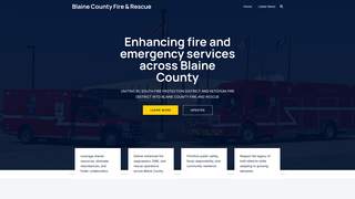 Thumbnail of blainecountyfirerescue.org