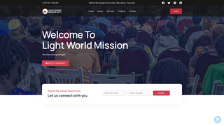 Thumbnail of lightworldmission.org