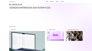 Thumbnail of slavaava.com