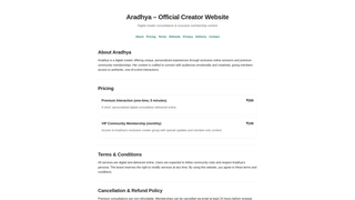 Thumbnail of teamaradhya.com