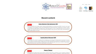Thumbnail of amritium.com