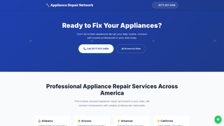 Thumbnail of applianceor.com