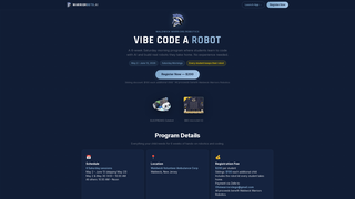 Screenshot of warriorbots.ai