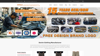 Thumbnail of xinengarment.com