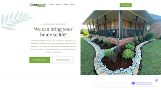 Screenshot of nexgenlandscapingks.com