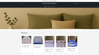 Thumbnail of blissblendbedding.com