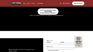 Thumbnail of 4boysroofing.com