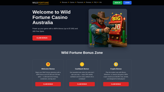 Thumbnail of wildfortunecasinoaustralia.com