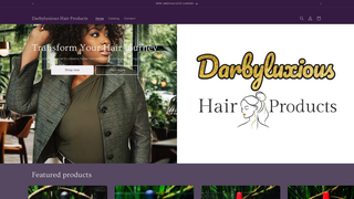 Thumbnail of darbyluxioushairproducts.com