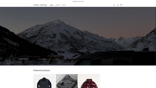 Thumbnail of hyltenclothing.com