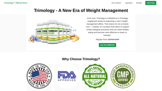 Thumbnail of gettrimology.com