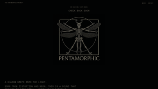 Thumbnail of thepentamorphicproject.com