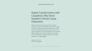 Thumbnail of suppliercoupahostk.com