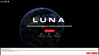 Screenshot of lunathemission.com