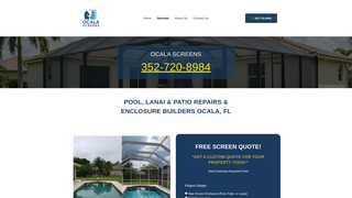 Thumbnail of ocalascreens.com