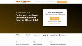 Thumbnail of antsrodentsellicottcity.com