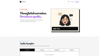 Screenshot of abbynoe.com