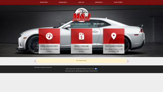 Thumbnail of mandjusedautos.com