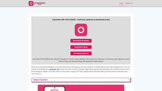 Thumbnail of theinstanders.com