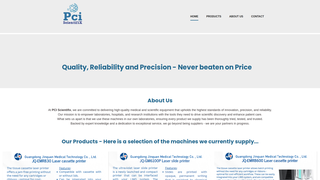 Thumbnail of pci-scientifix.com