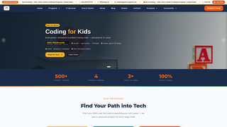 Screenshot of codebridgeafrica.com