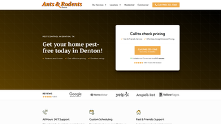 Thumbnail of antsrodentsdenton.com