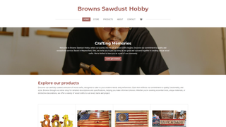 Thumbnail of brownssawdusthobby.com