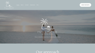 Thumbnail of palmandpromiseweddings.com