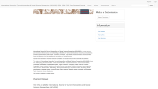 Thumbnail of ijchssr.com