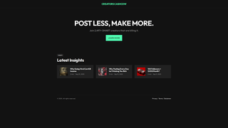Thumbnail of creatorscashcow.com
